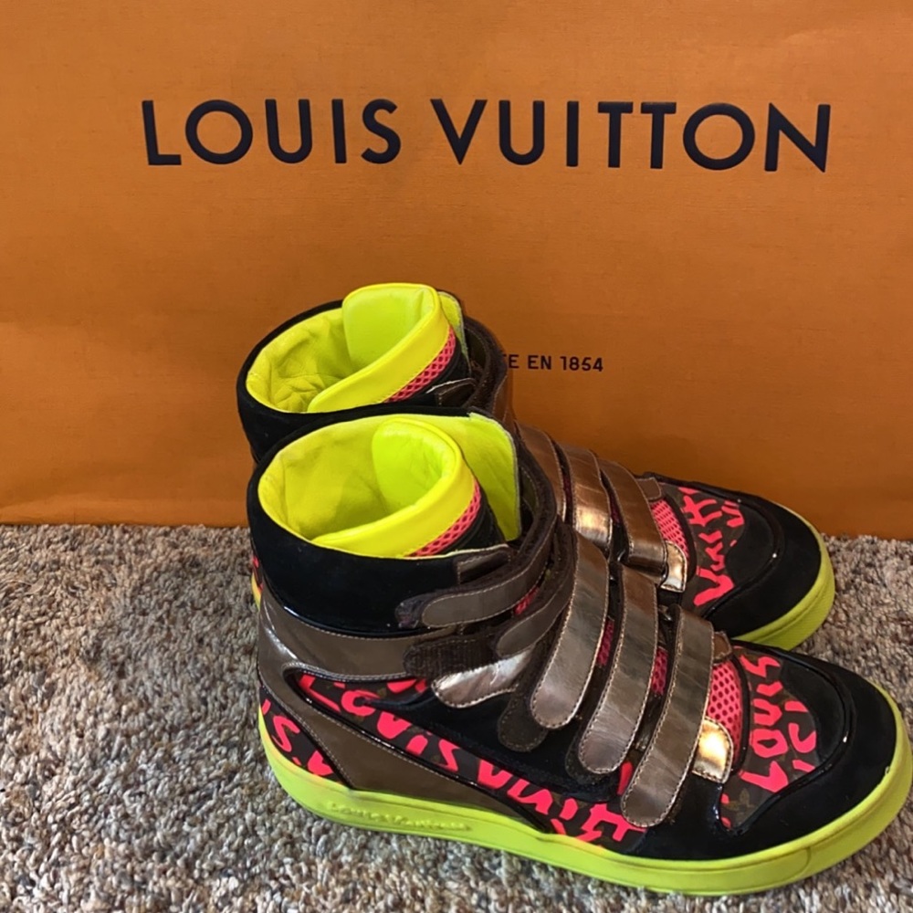RARE Louis Vuitton Stephen Sprouse sneakers